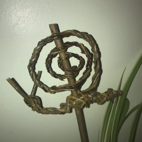 Willow snail sculptures, plant pot decorations, house plant, garden sculptures, bugs, animal sculptures, 9th anniversary, eco friendly, - Image 2