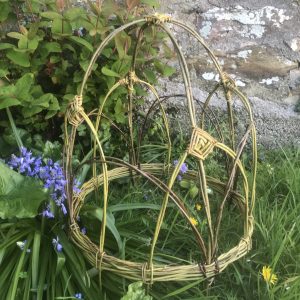 Willow plant support, peony support, willow cloche, garden gift, eco friendly, garden decor, willow gardener gift, 9th anniversary,