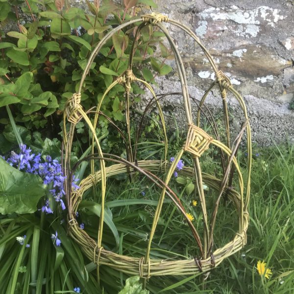 Willow plant support, peony support, willow cloche, garden gift, eco friendly, garden decor, willow gardener gift, 9th anniversary,