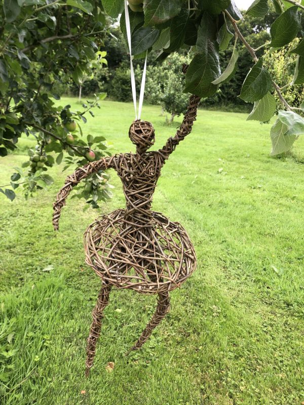 willow ballerina culture, eco friendly, 9th wedding anniversary, garden decoration, home decor, garden gift, ballerina gift, dancing gift