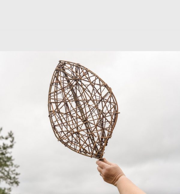 Willow leaf sculptures, garden art, eco friendly, gardener gift, Autumn decorations , garden decor, yard art, 9th wedding anniversary - Image 3