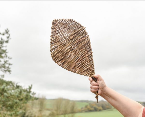 Willow leaf sculptures, garden art, eco friendly, gardener gift, Autumn decorations , garden decor, yard art, 9th wedding anniversary - Image 2